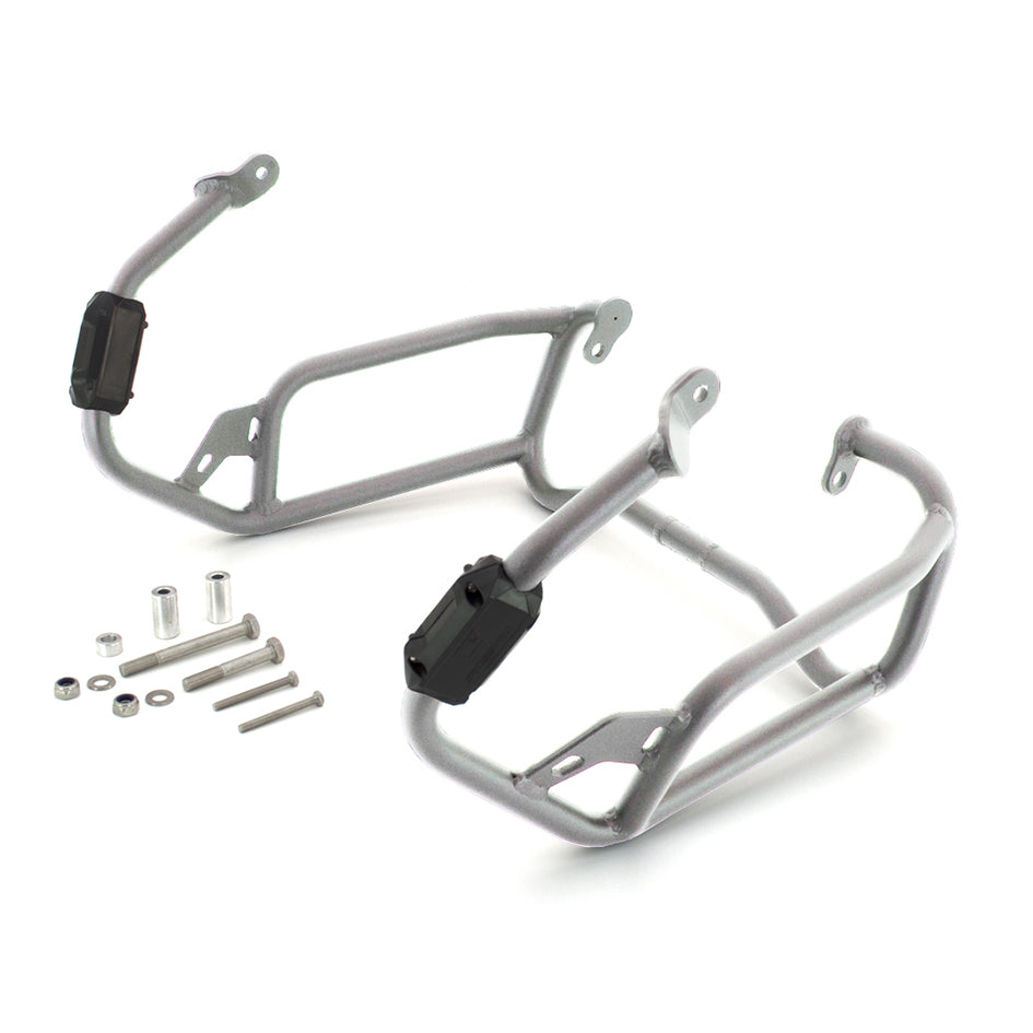 Crosspro Aluminium Crash Bar Ice Polish Protected – Kawasaki Versys 650 2010–2014
