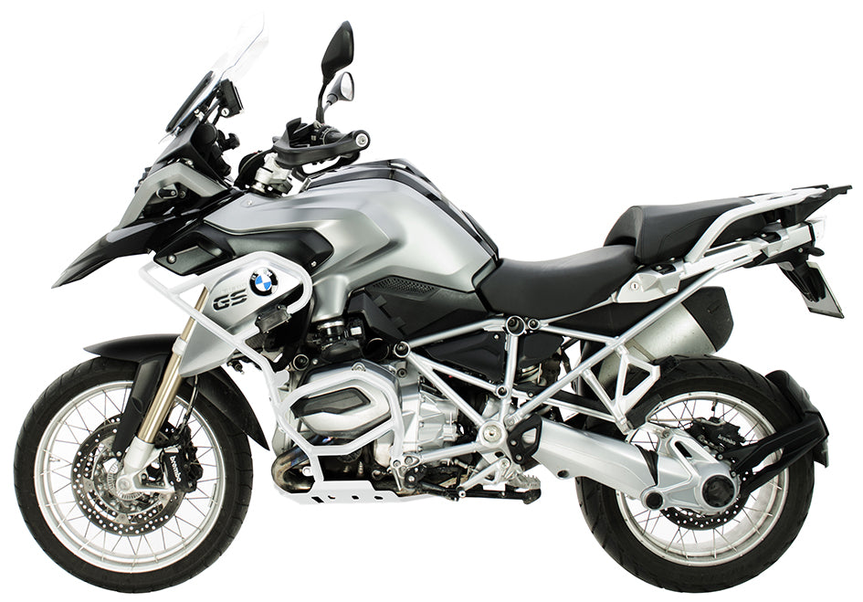 Crosspro Aluminium Crash Bar White – BMW R1200GS 2013–2016