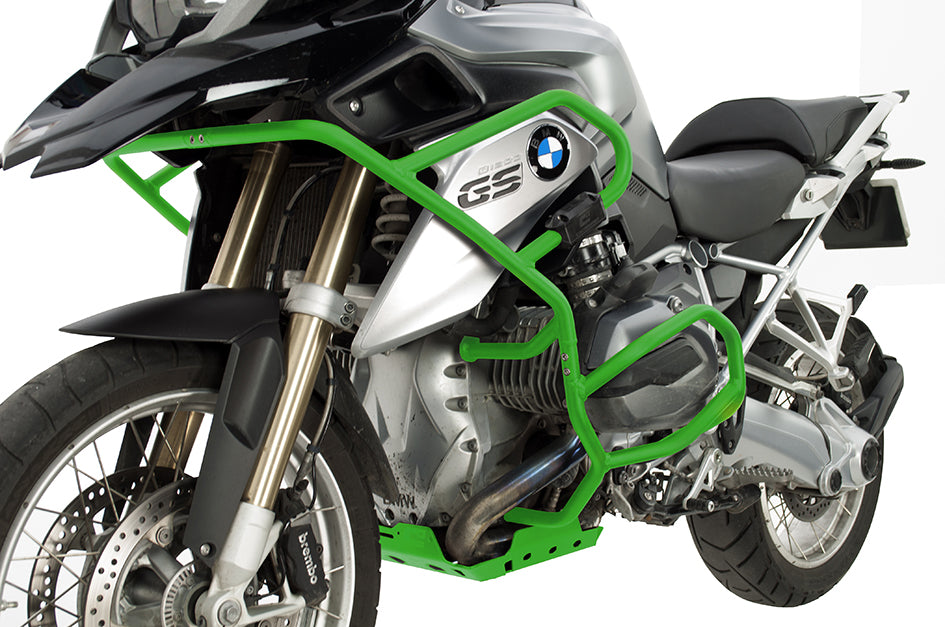 Crosspro Aluminium Crash Bar Green – BMW R1200GS 2013–2016