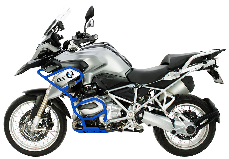Crosspro Aluminium Crash Bar Blue – BMW R1200GS 2013–2016