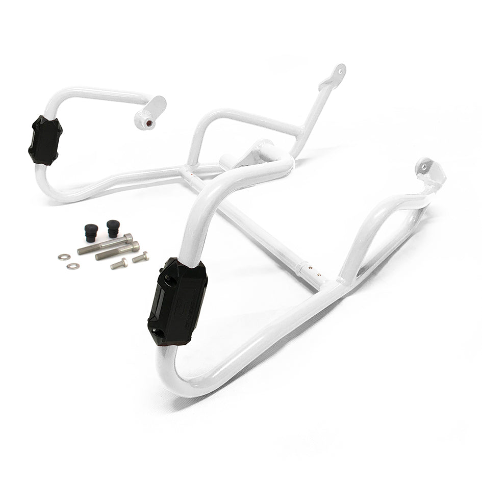 Crosspro Aluminium Crash Bar White – Triumph Tiger 800 2011–2013 / Triumph Tiger 800 XC 2011–2014