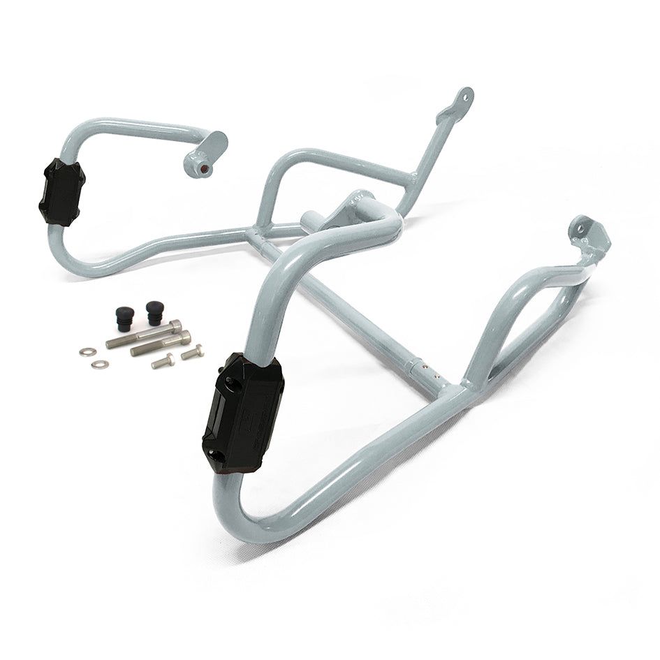 Crosspro Aluminium Crash Bar Ice Polish Protected – Triumph Tiger 800 2011–2013 / Triumph Tiger 800 XC 2011–2014