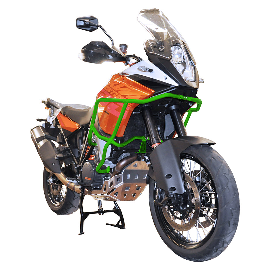 Crosspro Aluminium Crash Bar Green – KTM 1190 Adventure / R 2013–2016