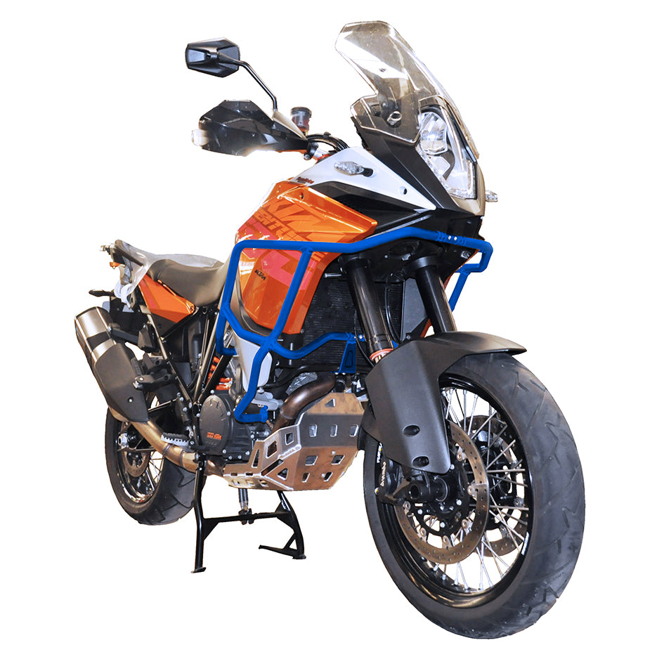 Crosspro Aluminium Crash Bar Blue – KTM 1190 Adventure / R 2013–2016