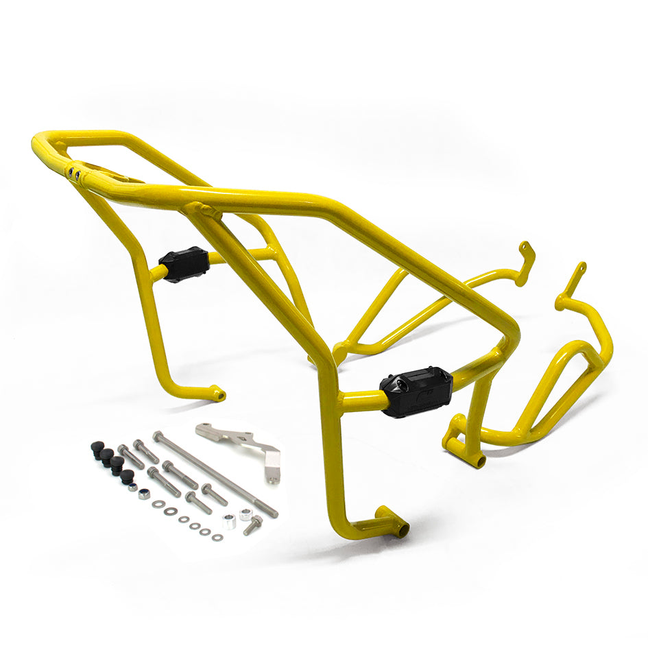 Crosspro Aluminium Crash Bar Yellow – Yamaha Tracer 900 / GT 2015–2017