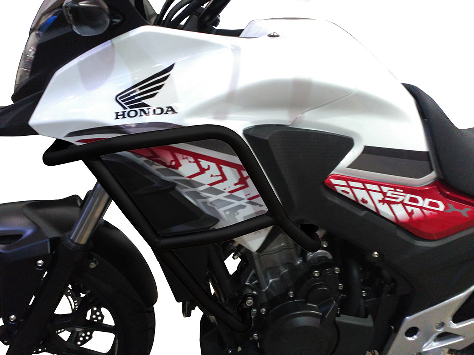 Crosspro Aluminium Crash Bar Black – Honda CB500X 2013–2018