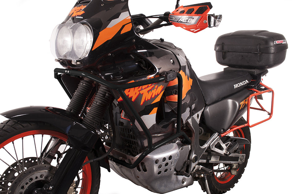 Crosspro Aluminium Crash Bar Black – Honda XRV 750 Africa Twin 1993–2000