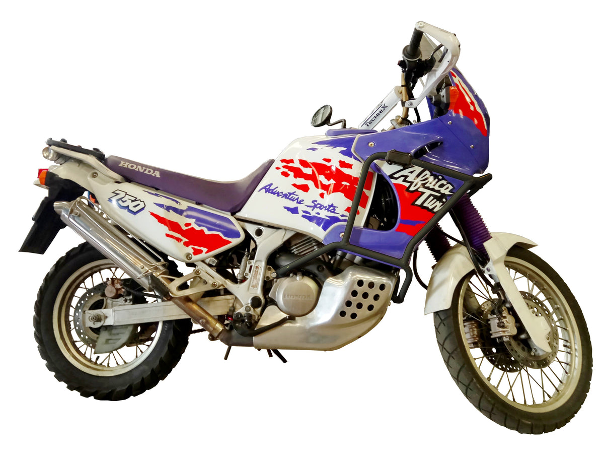 Crosspro Aluminium Crash Bar Textured Black – Honda XRV 750 Africa Twin 1993–2000