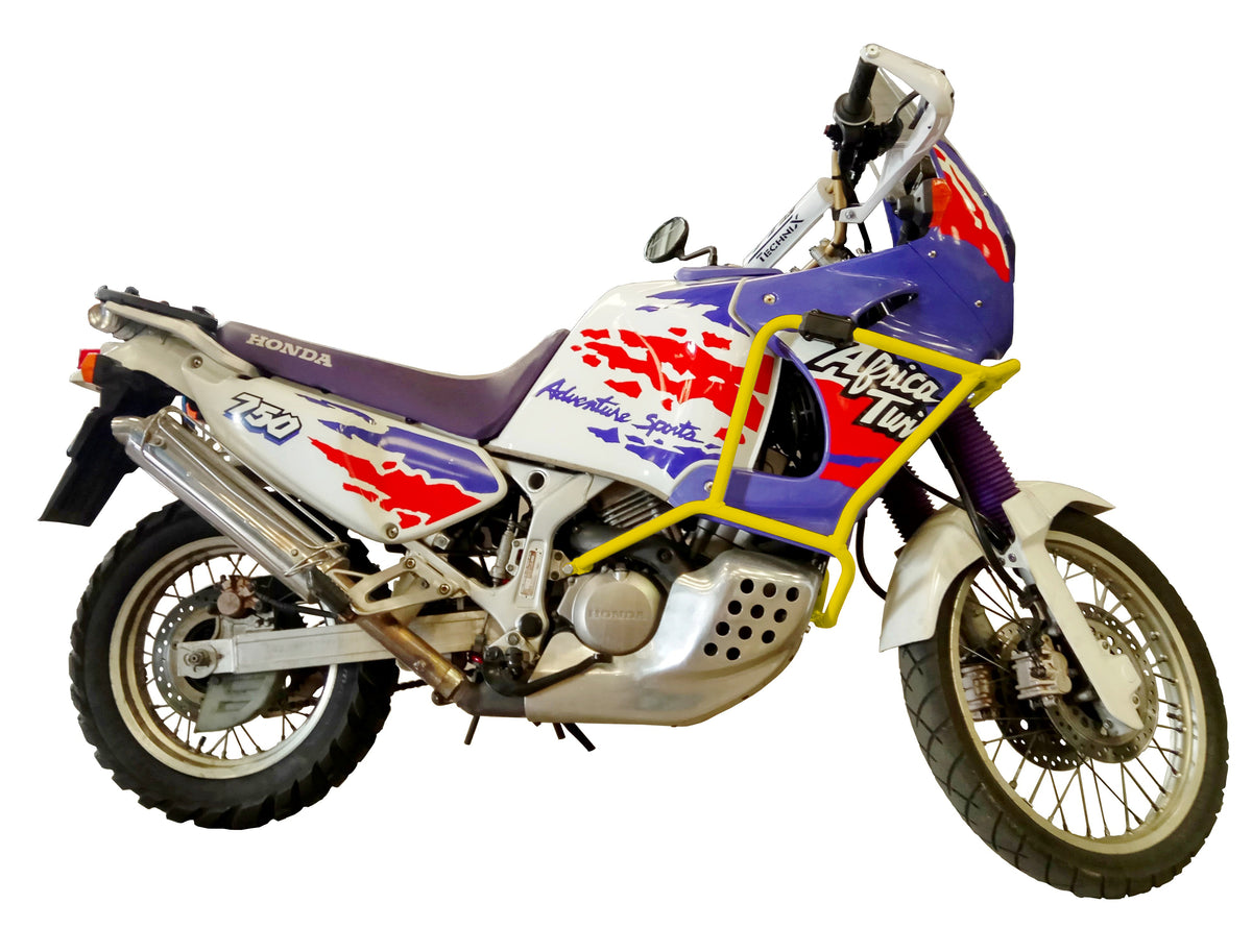 Crosspro Aluminium Crash Bar Yellow – Honda XRV 750 Africa Twin 1993–2000