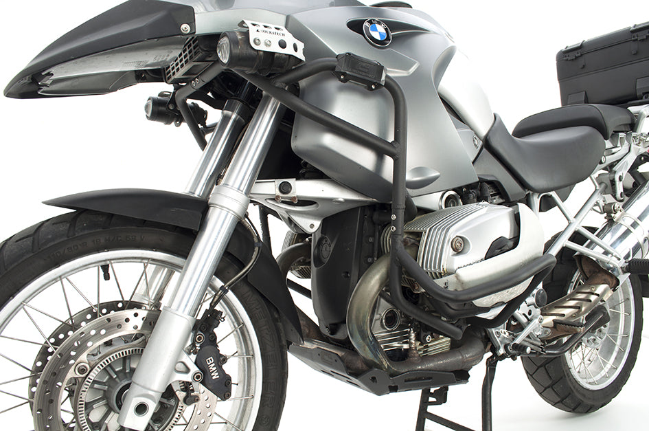 Crosspro Aluminium Crash Bar Textured Black – BMW R1200GS 2004–2007
