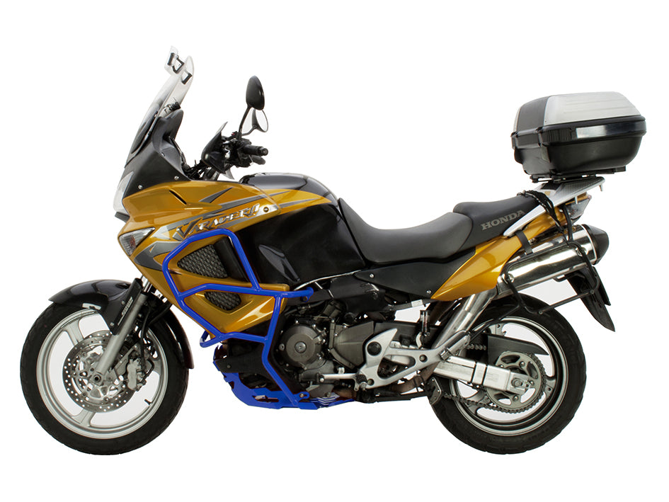 Crosspro Aluminium Crash Bar Blue – Honda Varadero XL1000 2005–2011