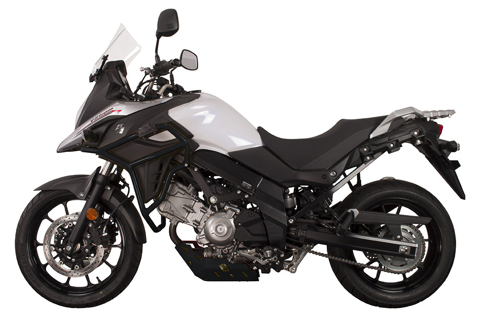Crosspro Aluminium Crash Bar Black – Suzuki DL 650 V-Strom 2023 / Suzuki V-Strom 650 / XT 2017–2025