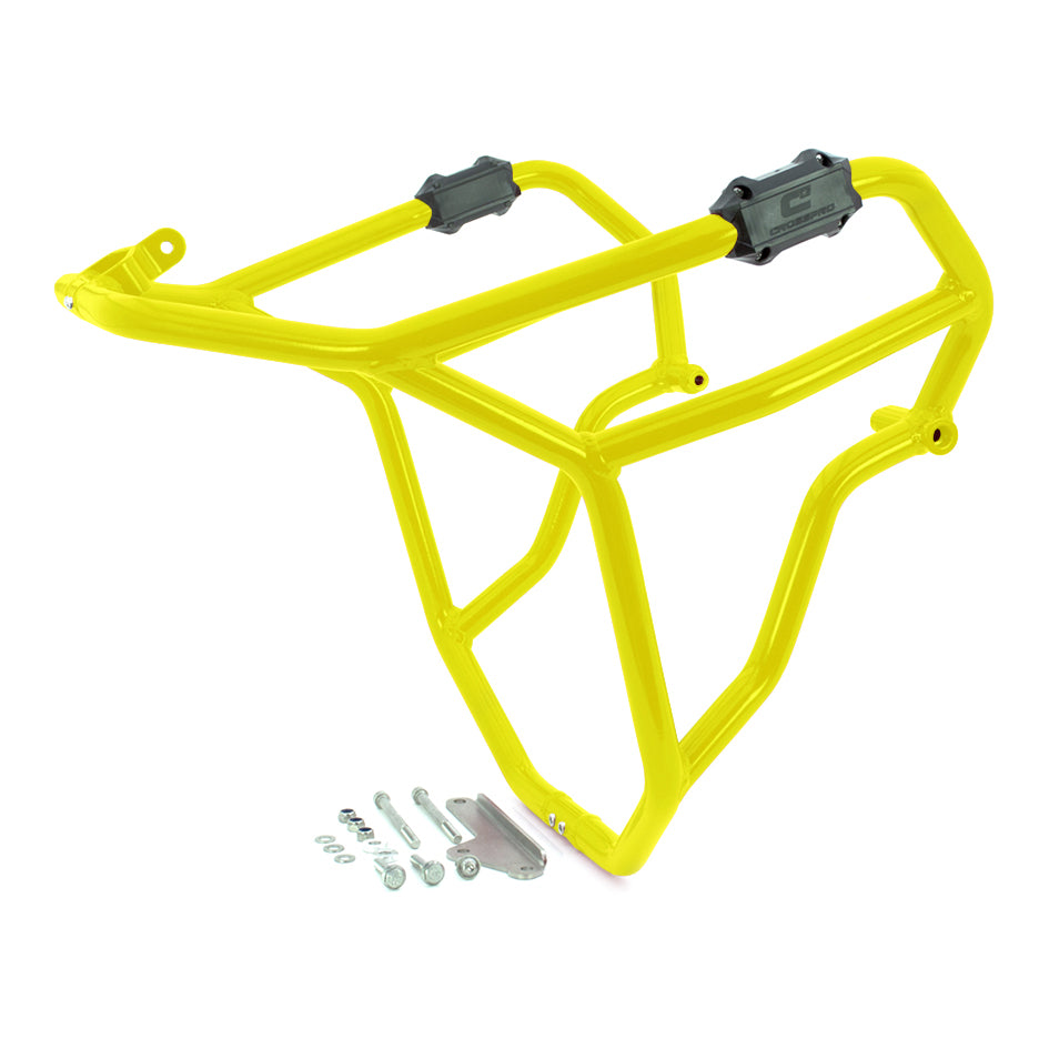Crosspro Aluminium Crash Bar Yellow – Suzuki DL 650 V-Strom 2023 / Suzuki V-Strom 650 / XT 2017–2025