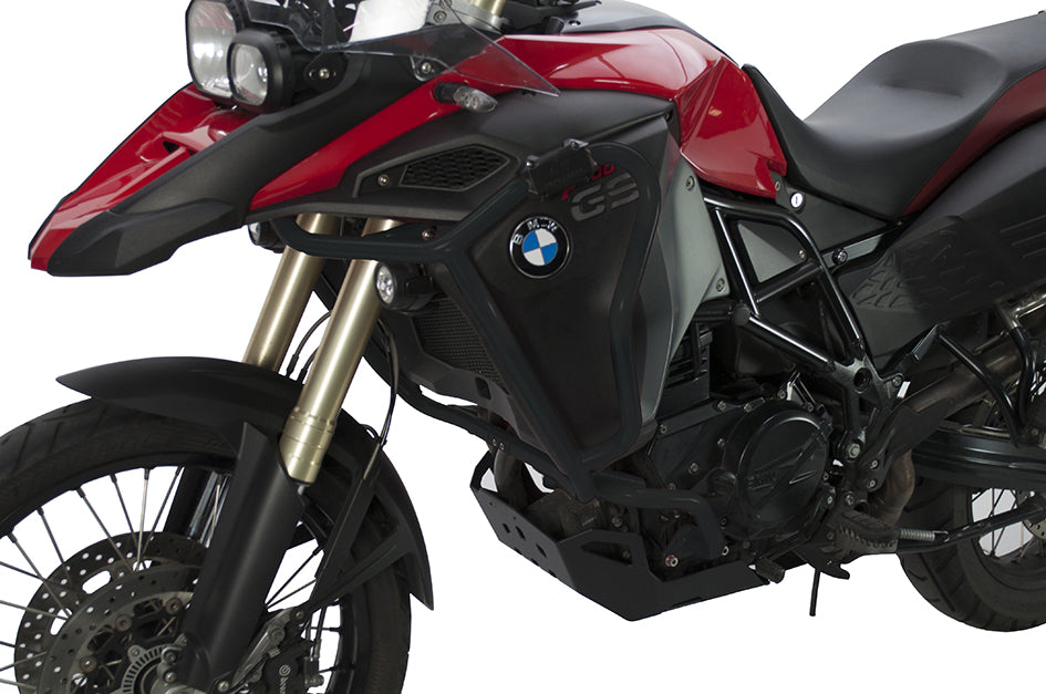 Crosspro Aluminium Crash Bar Textured Black – BMW F800GS 2017–2018 / BMW F800GS Adventure 2013–2016