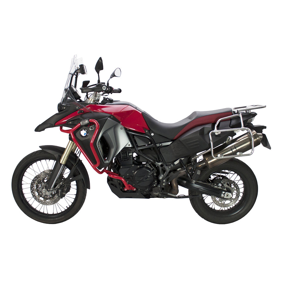 Crosspro Aluminium Crash Bar Red – BMW F800GS 2017–2018 / BMW F800GS Adventure 2013–2016