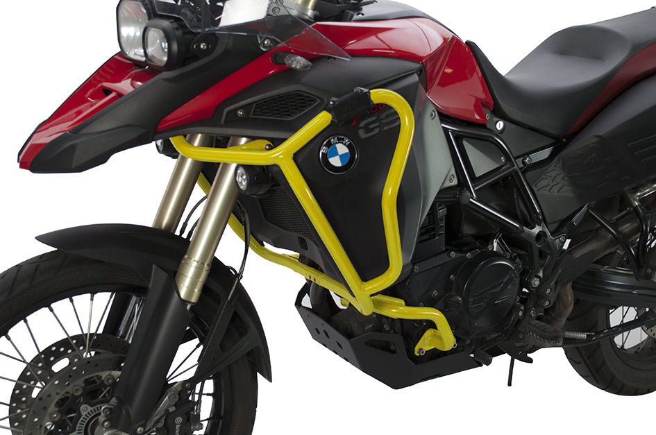 Crosspro Aluminium Crash Bar Yellow – BMW F800GS 2017–2018 / BMW F800GS Adventure 2013–2016