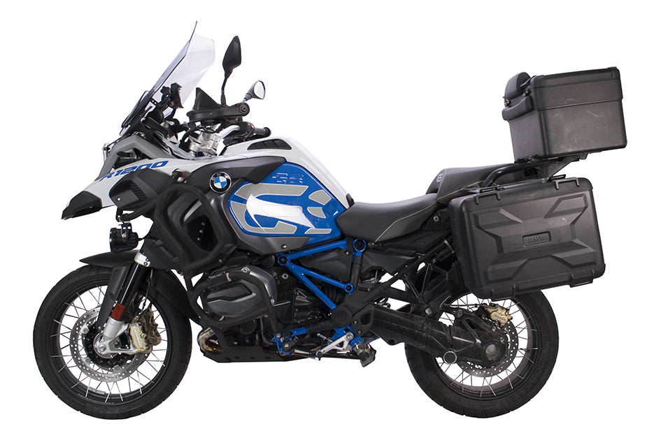Crosspro Aluminium Crash Bar Textured Black – BMW R1200GS Adventure 2014–2018