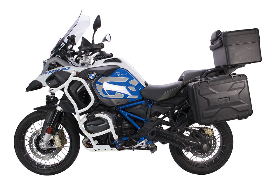Crosspro Aluminium Crash Bar White – BMW R1200GS Adventure 2014–2018