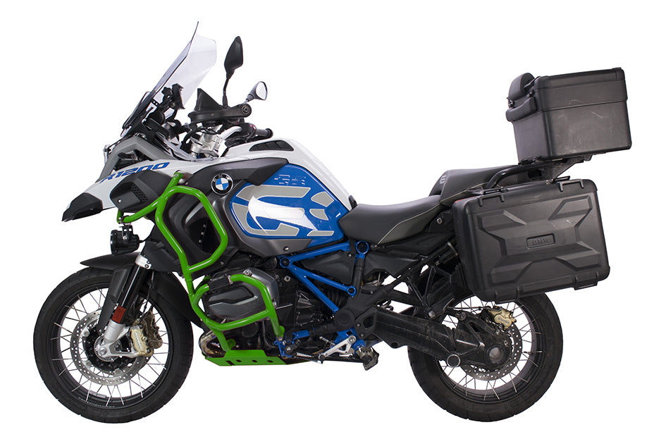 Crosspro Aluminium Crash Bar Green – BMW R1200GS Adventure 2014–2018