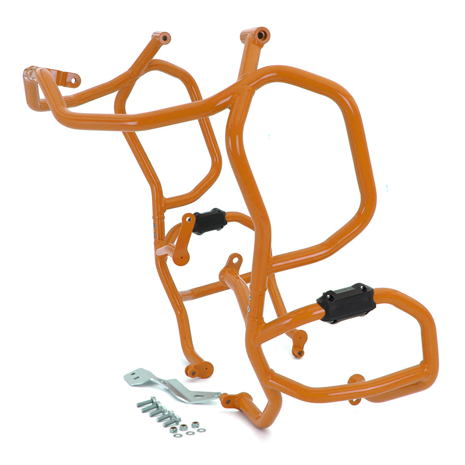 Crosspro Aluminium Crash Bar Orange – BMW R1200GS Adventure 2014–2018