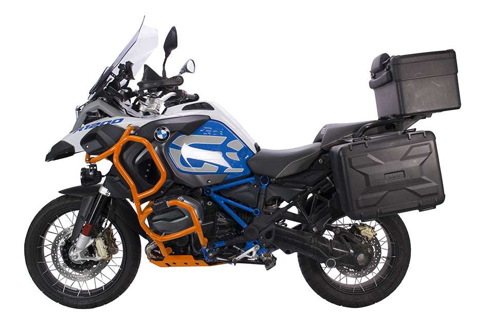 Crosspro Aluminium Crash Bar Orange – BMW R1200GS Adventure 2014–2018
