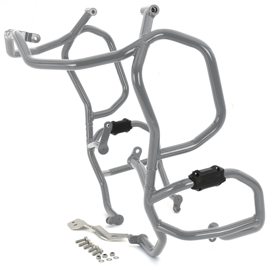Crosspro Aluminium Crash Bar Ice Polish Protected – BMW R1200GS Adventure 2014–2018