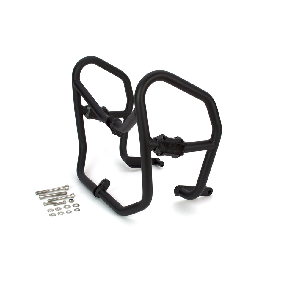 Crosspro Aluminium Crash Bar Textured Black – BMW F650GS 2000–2004
