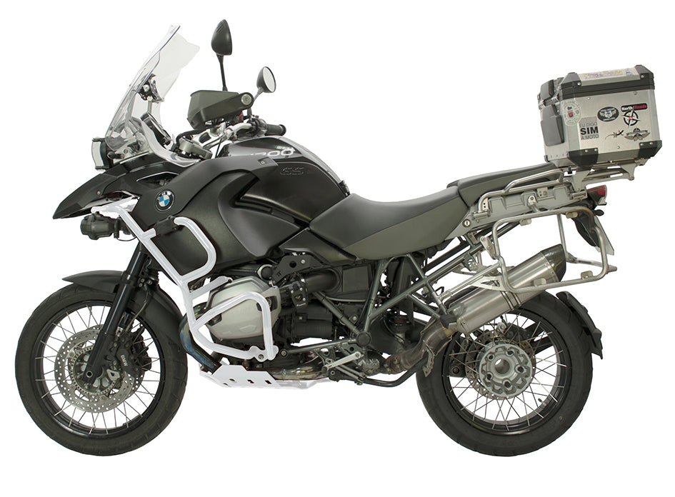 Crosspro Aluminium Crash Bar White – BMW R1200GS Adventure 2010–2013