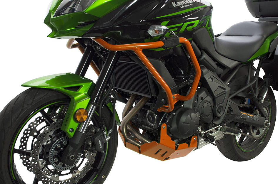 Crosspro Aluminium Crash Bar Orange – Kawasaki Versys 650 2015–2021