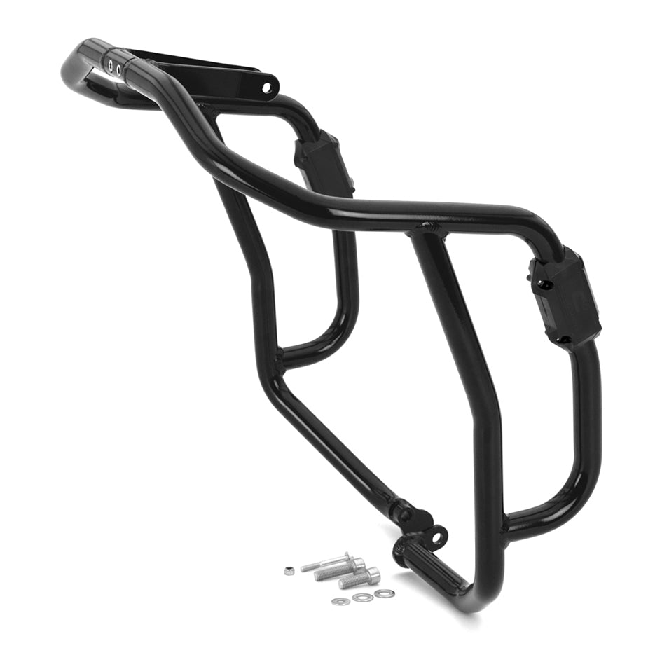 Crosspro Aluminium Crash Bar Black – AJP PR7 650 Adventure 2018–2026