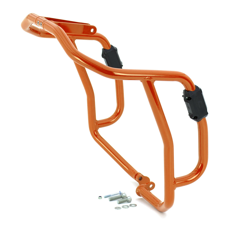 Crosspro Aluminium Crash Bar Orange – AJP PR7 650 Adventure 2018–2026