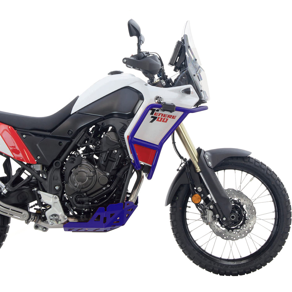 Crosspro Aluminium Crash Bar Blue – Yamaha Tenere 700 2019–2024
