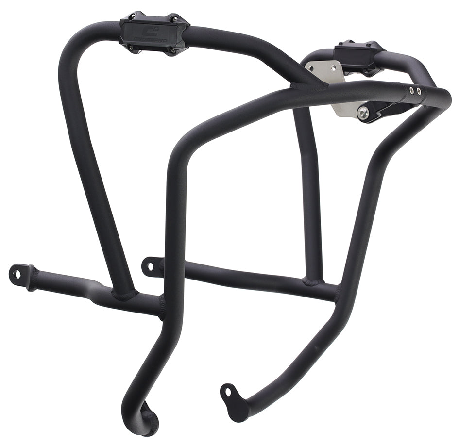 Crosspro Aluminium Crash Bar Textured Black - Compatible with OEM Skid Plate – Honda CB500X 2019–2023