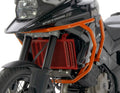 Crosspro Aluminium Crash Bar Orange - Incompatible with OEM Crash Bars – Suzuki V-Strom 1050 (All Models) 2020–2026