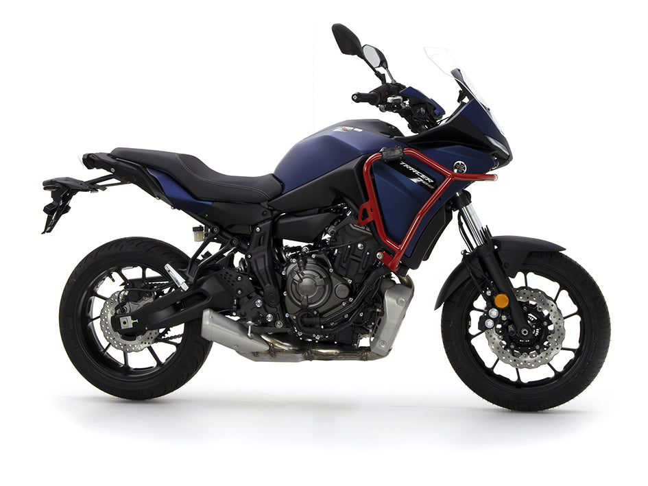 Crosspro Aluminium Crash Bar Red – Yamaha Tracer 7 / GT 2020–2024