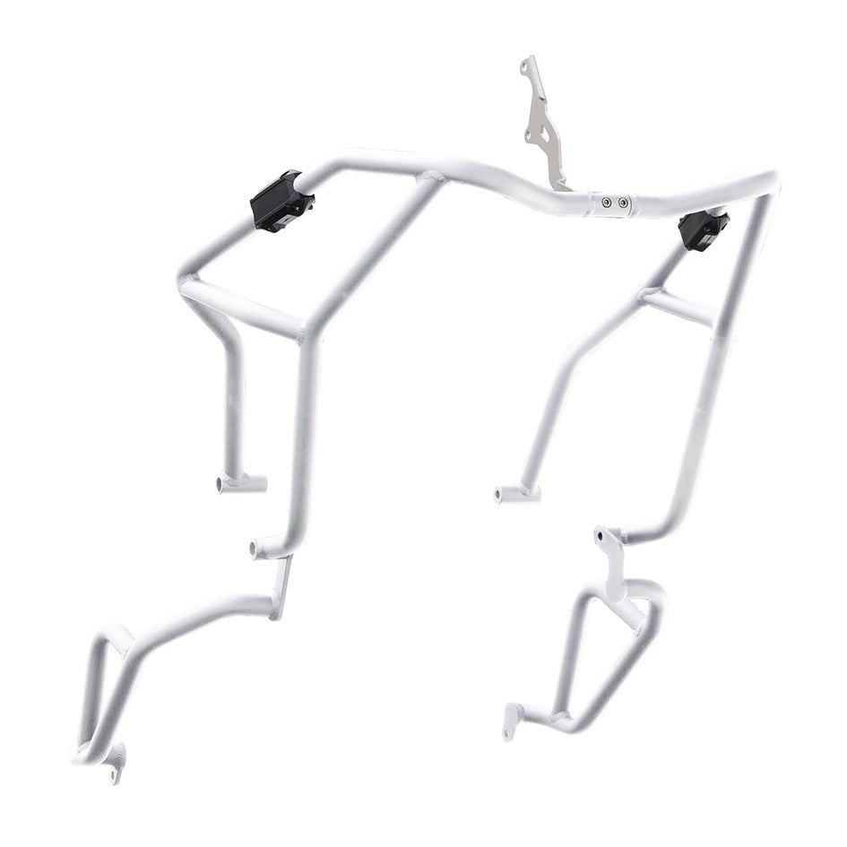 Crosspro Aluminium Crash Bar White – Yamaha Tracer 900 / GT 2018–2020