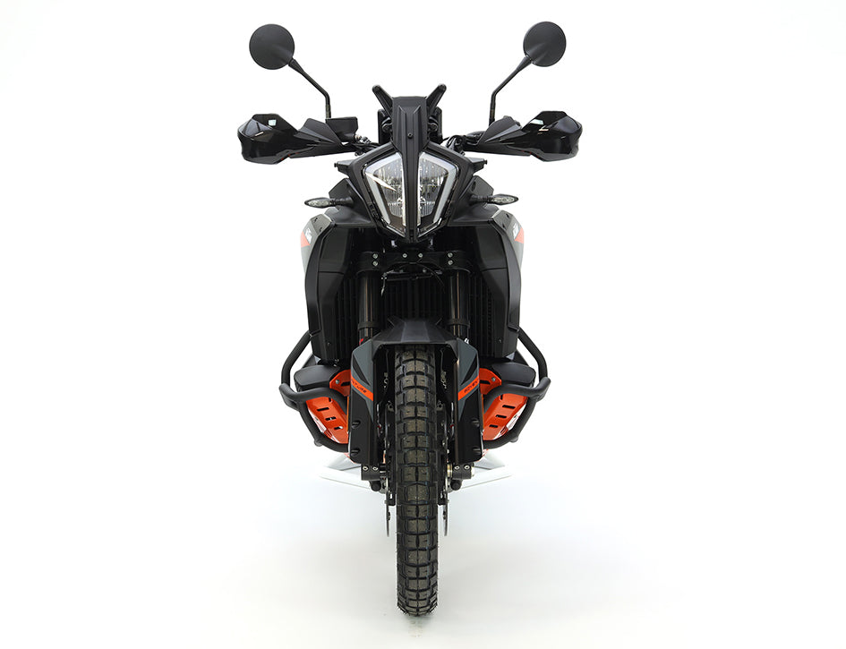Crosspro Aluminium Crash Bar Textured Black - Compatible with OEM Skid Plate (2CP19700900005)