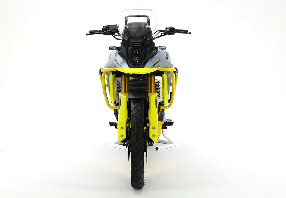 Crosspro Aluminium Crash Bar Yellow - Non DE models require additional bracket kit 2CP24300930004 for installation