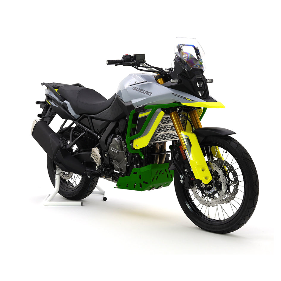 Crosspro Aluminium Crash Bar Green - Non DE models require additional bracket kit 2CP24300930004 for installation