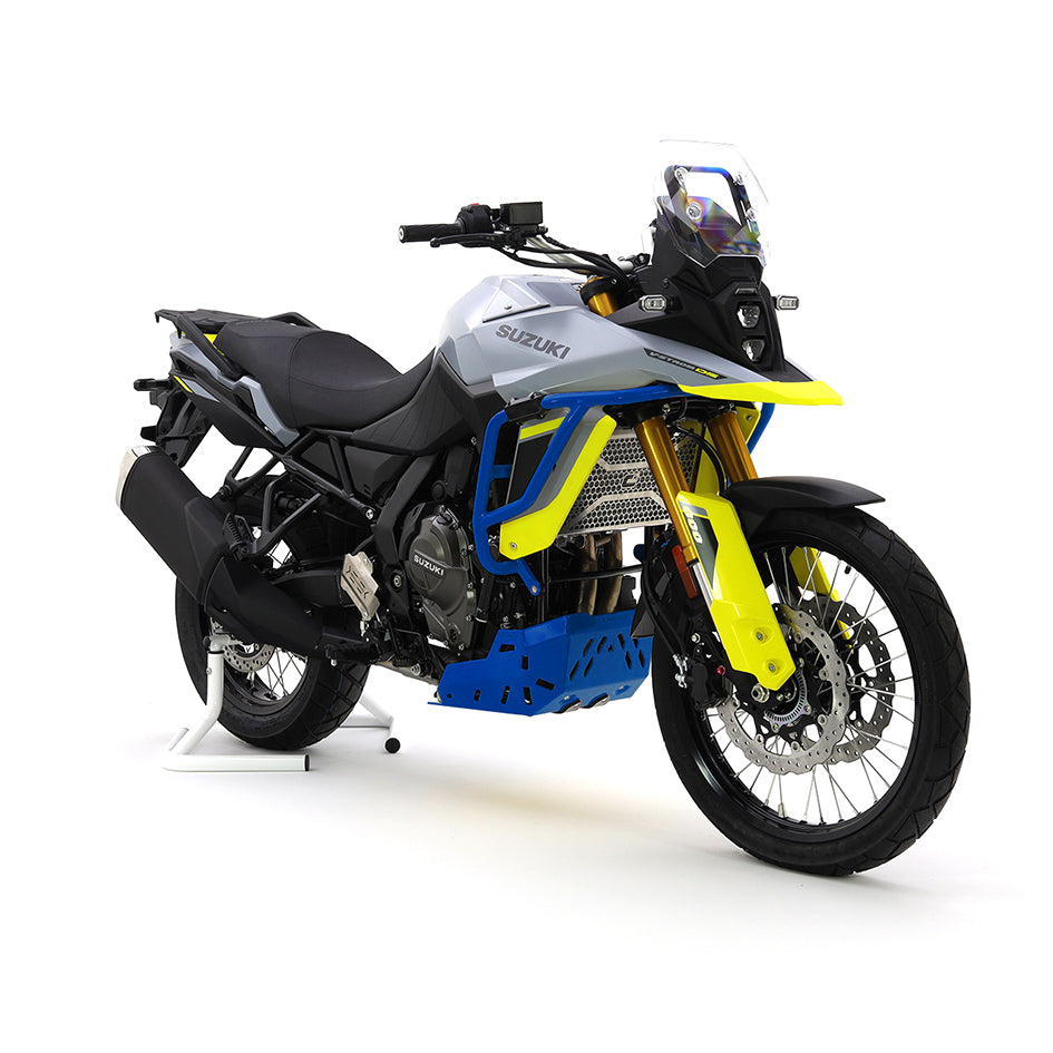 Crosspro Aluminium Crash Bar Blue - Non DE models require additional bracket kit 2CP24300930004 for installation