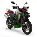 Crosspro Aluminium Crash Bar Green - Compatible with OEM Skid Plate – Benelli TRK 702X 2023–2026