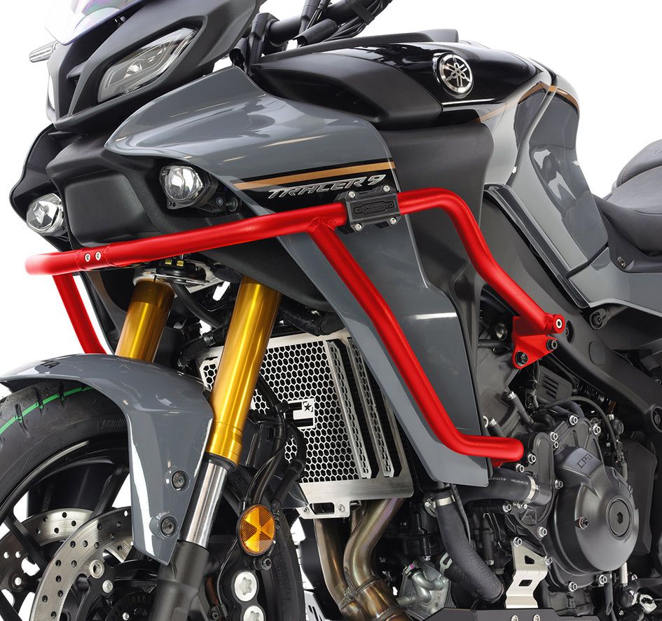 Crosspro Aluminium Crash Bar Red - GT Plus
