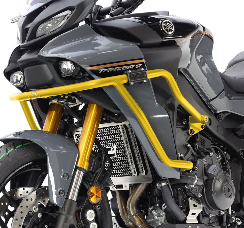 Crosspro Aluminium Crash Bar Yellow - GT Plus