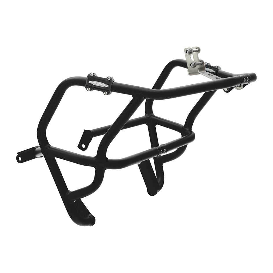 Crosspro Aluminium Crash Bar Black - Base model,Rally Edition; Compatible with OEM Skid Plate
