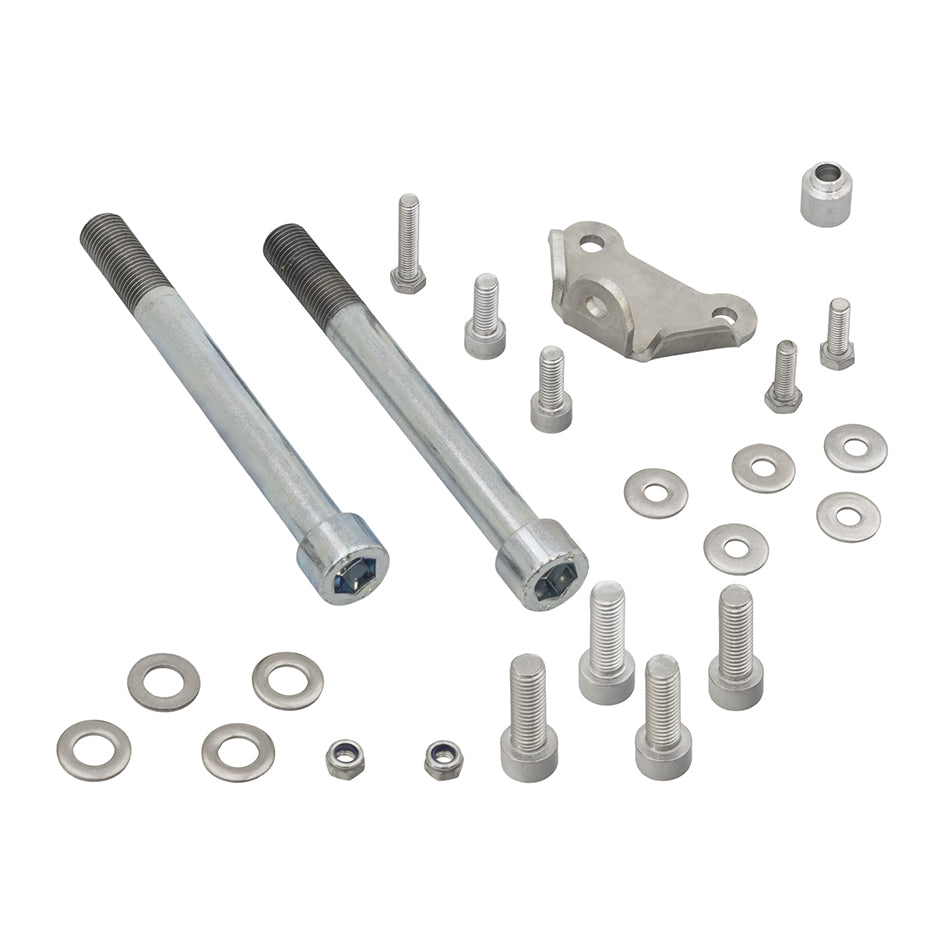 Crosspro Aluminium Crash Bar Textured Gray - Compatible with OEM Skid Plate – Yamaha Tracer 7 / GT 2025