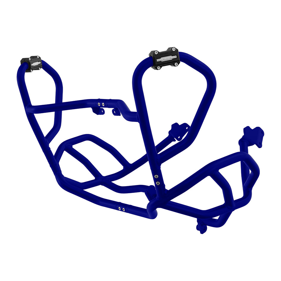 Crosspro Aluminium Crash Bar Blue - R model,S model; Not compatible with 2CP0900075.