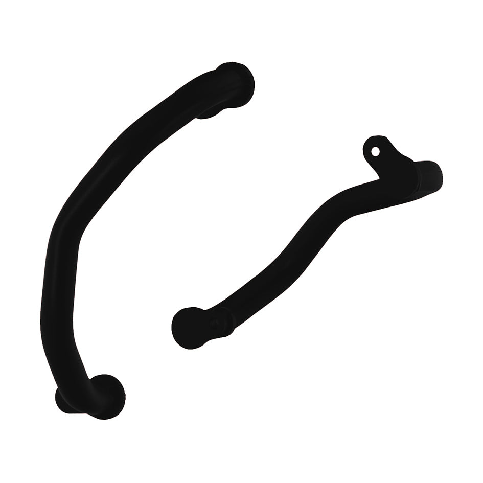 Crosspro Aluminium Crash Bar Black - LOWER-Compatible with OEM Skid Plate (2CP197L44A0004)