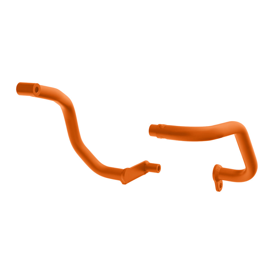 Crosspro Aluminium Crash Bar Orange - Compatible with OEM Skid Plate – Aprilia Tuareg 660 2022–2026