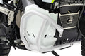 Crosspro Aluminium Lower Crash Bar White - Expedition; Compatible with OEM Skid Plate