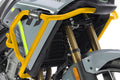 Crosspro Aluminium Crash Bar Yellow - UPPER-Compatible with OEM Skid Plate – CFMoto 450 MT 2024–2026